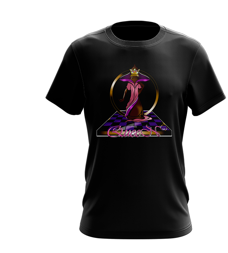 Chess T-Shirt-Queen-Pink- Hip Hop Style