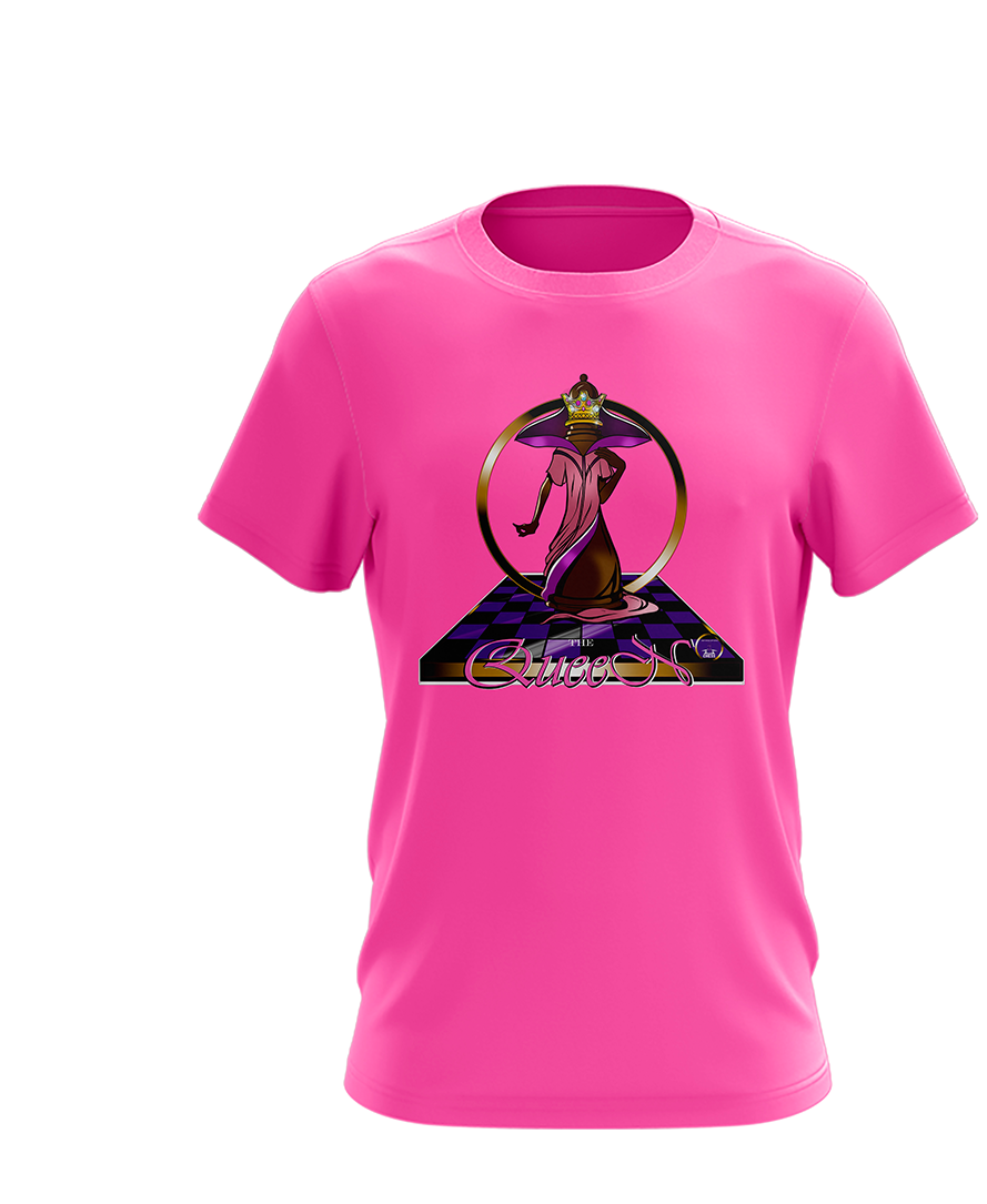 Chess T-Shirt-Queen-Pink- Hip Hop Style