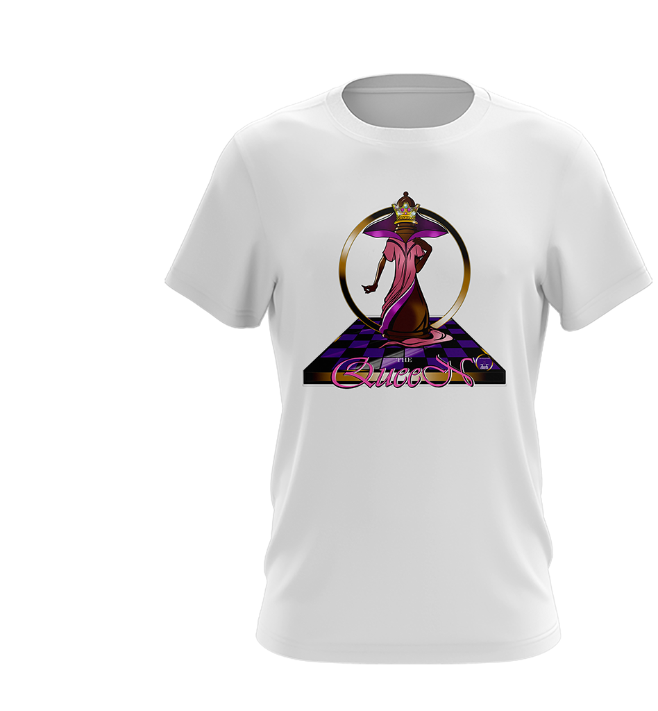 Chess T-Shirt-Queen-Pink- Hip Hop Style